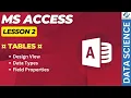 MS ACCESS - Lesson 2