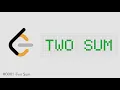 LeetCode 1 Two Sum JavaScript Solution Explained Brute Force Optimized Approach O n