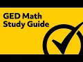 GED Math Preparation Study Guide