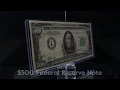 1934-A Green Seal Bank Of San Francisco 500 Federal Reserve Note