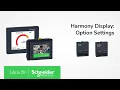 Harmony Display Additional Analog Schneider Electric Support