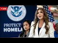 LIVE DHS Chief Kristi Noem on ICE Raids Deportations in NYC Breaking Immigration Alert AC15