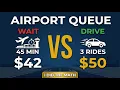 Uber Lyft Airport Queue Strategy Is Waiting Worth It The Math