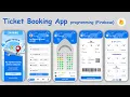 Ticket Booking app Android Studio Project with Firebase Java - android studio Koala