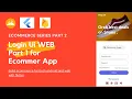 E-Commerce series Login UI Part 1 using Flutter Complete E-commerce App Series in a flutter
