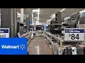 WALMART FURNITURE SOFAS CHAIRS TABLES HOME DECOR SHOP WITH ME SHOPPING STORE WALK THROUGH 4K