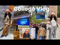 COLLEGE FALL VLOG welcome week classes studying fall outfits DrexelUniversity JemimaDelange