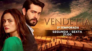 Acompanha a 2.ª temporada da novela Vendetta de Segunda a Sexta, às 21h00, no Kwenda Magic(p.505).