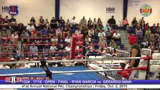 41st Nat PAL Boxing Tournament RYAN GARCIA vs GERARDO NAVA