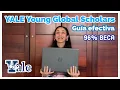 How did I get into the Yale Young Global Scholars program with a scholarship Everything you ne