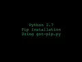 Install Pip with Python 2 7 on Ubuntu 20 04 using get-pip py