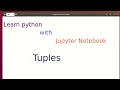 Lesson-18 Tuples in Python
