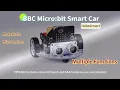 HS1002 HolaSmart Microbit Mini Robot Car - Full Function Demo MakeCode Python STEM Project