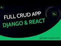 Build a Student Manager App with Django REST API and React from Scratch Full CRUD