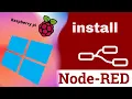 How to install nodered on windows 10
