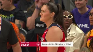 2024 wnba starry 3 pt contest full video