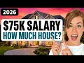 75k Salary How Much Home Can You Afford in 2026