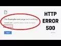 100 SOLVED HTTP ERROR 500 Wordpress Website is currently unable to handle this request