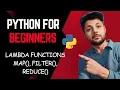 35 Lambda Functions in Python Python for Beginners in Hindi