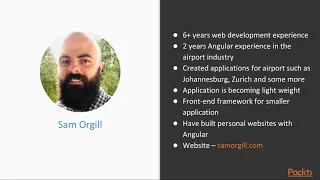 Learning Angular 7 The Course Overview packtpub com