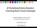 - VAE Learning basic visual concepts