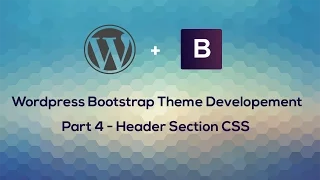 Wordpress development course Bootstrap Theme Part 4