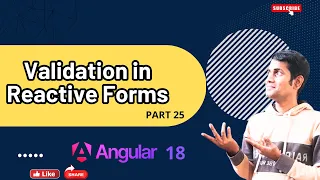 Angular 18 Reactive Forms Validation A Step-by-Step Guide PART 25