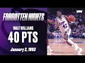 Walt Williams 40 PIECE Career High vs Sixers 1 3 1993
