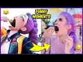 Download Lagu Grappig KPOP Demon Hunters-moment in de echte TikTok-versie ~ Raad het liedje Quiz | Rumi, Zoey, ...