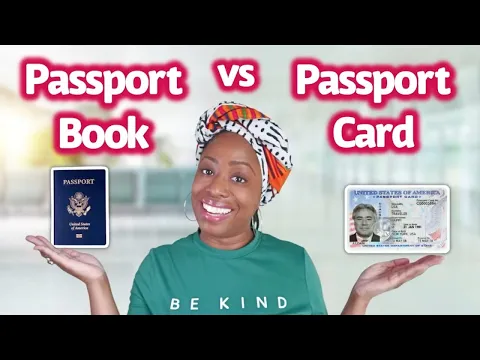 Download MP3 Can I Use a Passport CARD Instead of a Passport BOOK? | What's the Difference?