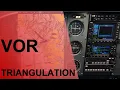 How to find your location using VORs and triangulation