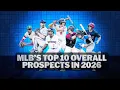 MLB s Top 10 Overall Prospects in 2026