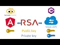 Encryption in Angular and Decryption in c NET Core web api using RSA Secure Programming practice