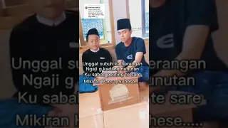 unggal poe unggal waktu henteu bosen ngala elmu syairan hirup dipesantren