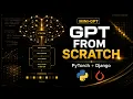 Mini-GPT From Scratch in PyTorch Live Django Demo AI Final Year Project 2026