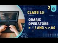 Qbasic Operators