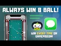 How to ALWAYS Win 8 Ball Pool on GamePigeon iMessage Games