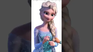 Elsa Spooky Transformation Elsa Dark Fantasy Art Cartoon 