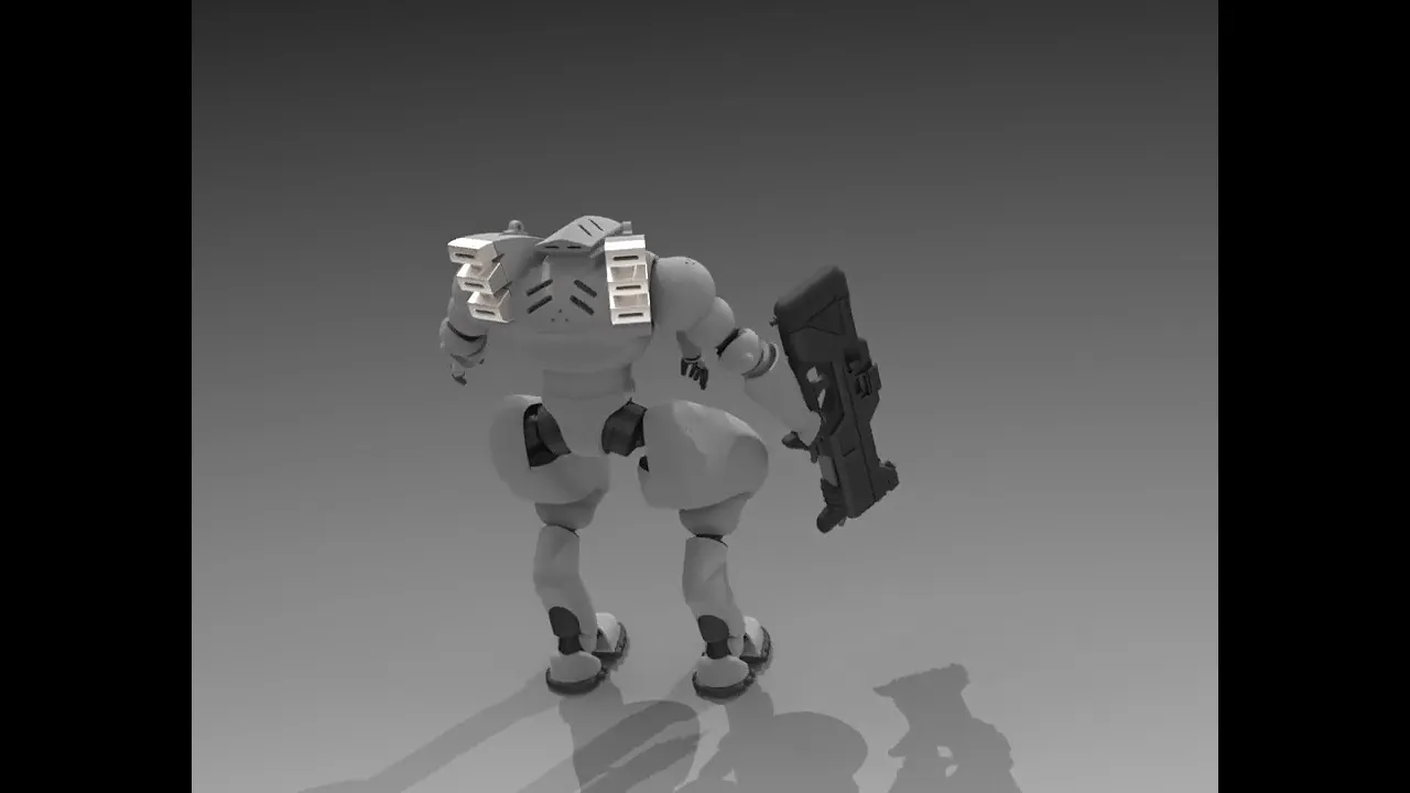 MSDF Type 303 Armoured Suit video thumbnail