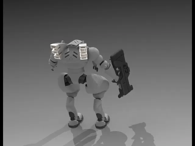 MSDF Type 303 Armoured Suit video thumbnail