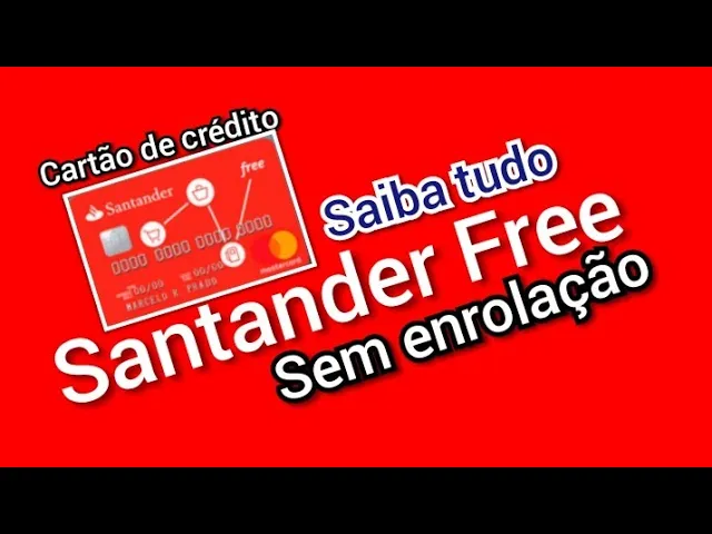 CARTÃO DE CRÉDITO SANTANDER FREE VALE APENA?