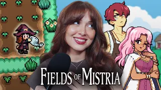 Fields of Mistria is a perfect farming sim