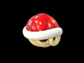 Mario Game - Red turtle spinning Black Screen