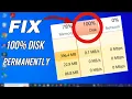 Fix 100 DISK USAGE in Windows 10 Easy Tutorial