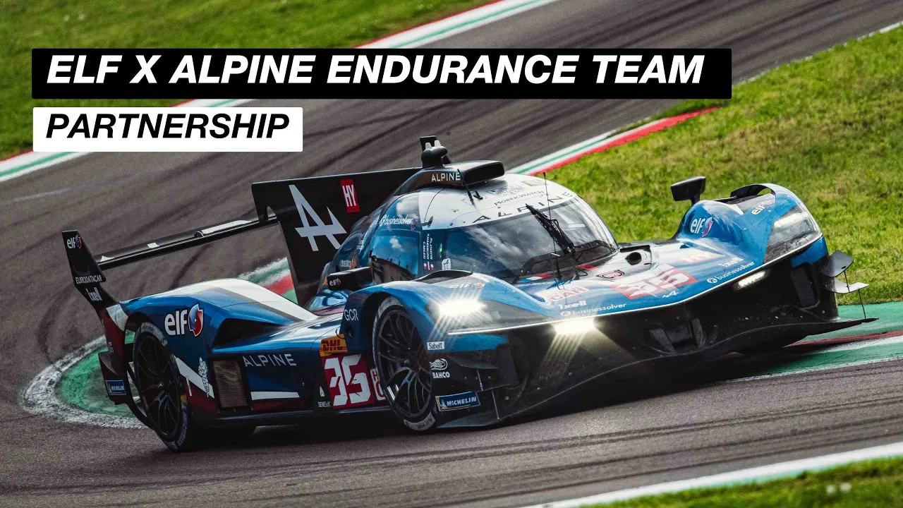 Partnership - ELF X Alpine Endurance Team 2025 : Youtube video player