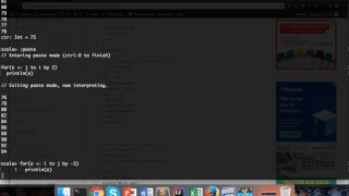 Programming Constructs in Scala