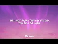 Kelly Clarkson - Because Of You (Lyrics)