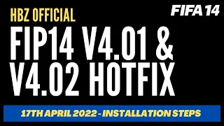 fip14v401 u0026 v402 hotfix fifa infinity hbz official
