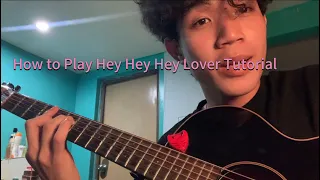 hey hey hey lover guitar tutorial 