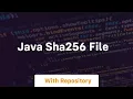 java sha256 file